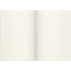 Burde Deluxe Notesbog, A5, linjeret, pink meadow