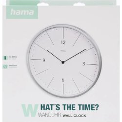 Hama Vægur "Sardinia" Diameter 30cm, Grå