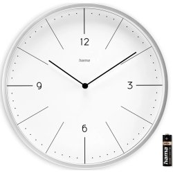 Hama Vægur "Sardinia" Diameter 30cm, Grå