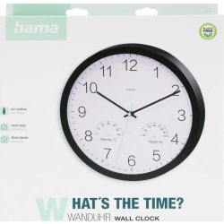 Hama vægur "Santorini" Diameter 30 Cm, Sort