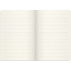 Burde Deluxe Notesbog, B5, linjeret, pink meadow