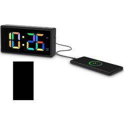 Hama Digital Vækkeur "Ibiza" Flerfarvet Display