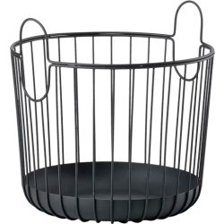 Zone Inu Kurv, Ø30 x H30,5cm, sort