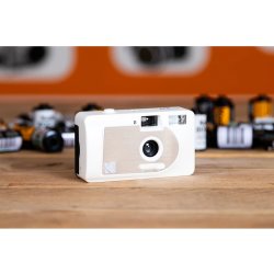 Kodak Film Kamera S88 Motoriseret Linnen, Hvid