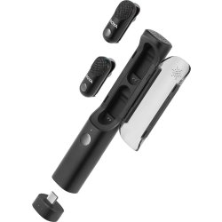 Boya Mikrofon Transformerbar, USB-C, 3.5mm, sort