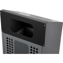 Titan affaldsbeholder | Udendrøs | Sort antracit