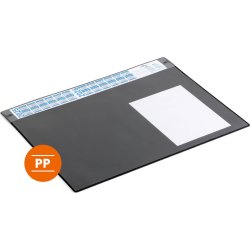 Durable Skriveunderlag m. årskalender | Sort