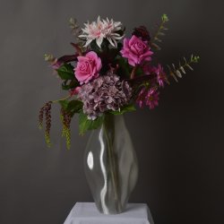 Aura Copenhagen Bukett 15 stjälkar, rosa
