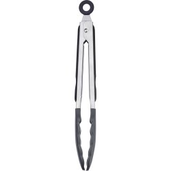 Westmark madtang med lås, 21 cm, stål/silikone