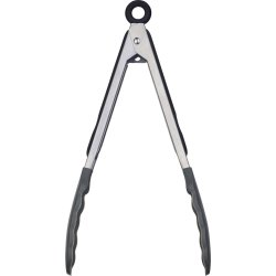 Westmark madtang med lås, 27 cm, stål/silikone