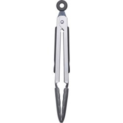 Westmark madtang med lås, 27 cm, stål/silikone