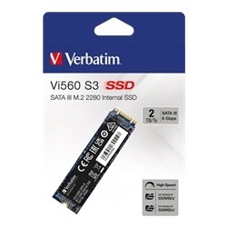Verbatim Vi560 Internal SATA SSD harddiske, 2TB
