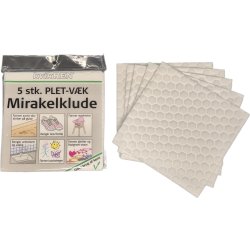 Melaminklud / pletfjerner | 18x18 | Hvid | 5 klude