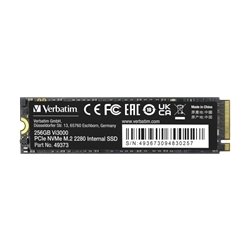 Verbatim Vi3000 Internal SSD harddisk, 256GB