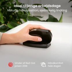 Contour Unimouse, venstre hånd, trådløs