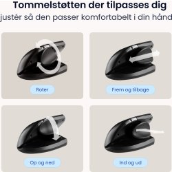 Contour Unimouse, venstre hånd, trådløs