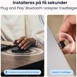 Contour Unimouse, venstre hånd, trådløs