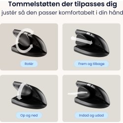 Contour Unimouse, højre hånd, trådløs