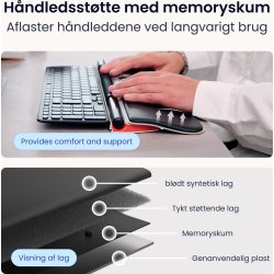 Contour Wrist rest til Balance Keyboard