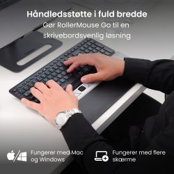 Contour RollerMouse Go Dock Håndledsstøtte