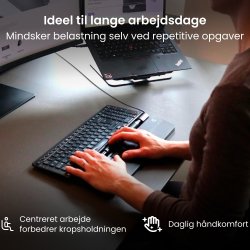 Contour RollerMouse Pro Wired Slim WR, vegan læder