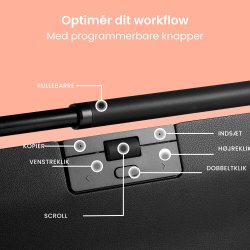 Contour RollerMouse Pro Wired Slim WR, vegan læder