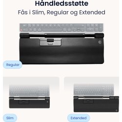 Contour RollerMouse Pro Wired Slim WR, vegan læder