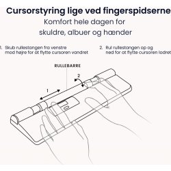 Contour RollerMouse Pro Trådløs Slim WR, læder