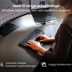 Contour RollerMouse Pro Trådløs Slim WR, læder