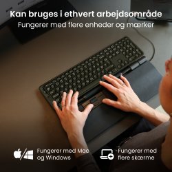 Contour SliderMouse Pro Trådløs Extended WR, læder