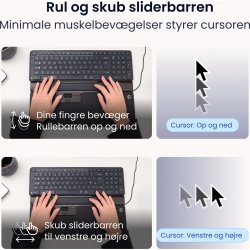 Contour SliderMouse Pro Wired Regular WR, læder