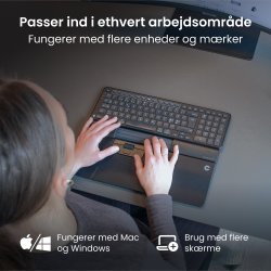 Contour SliderMouse Pro Trådløs Extended WR, læder