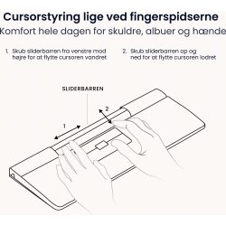Contour SliderMouse Pro Trådløs Regular WR, læder