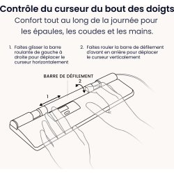 Contour SliderMouse Pro Wired Slim WR, vegan læder
