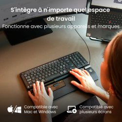 Contour SliderMouse Pro Wired Slim WR, vegan læder
