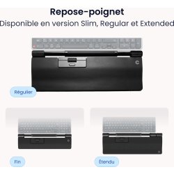 Contour SliderMouse Pro Wired Slim WR, vegan læder
