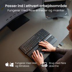 Contour SliderMouse Pro Trådløs Slim WR, læder