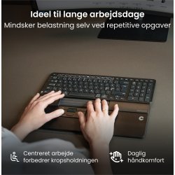 Contour SliderMouse Pro Trådløs Slim WR, læder