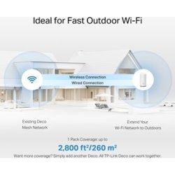 TP-Link BE5000 udenfor Mesh WiFi 7 Router