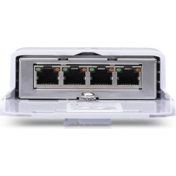 Ubiquiti NanoSwitch, 4-port, hvid