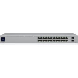 Ubiquiti UniFi 24-Port PoE Switch, 95W, grå