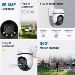 TP-Link TAPO C530WS Udendørs overvågningskamera
