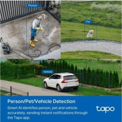 TP-Link TAPO C530WS Udendørs overvågningskamera