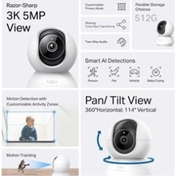 TP-LINK Tapo C230 ai indendørs overvågningskamera