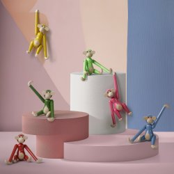Kay Bojesen Mini-Abe, lys grøn