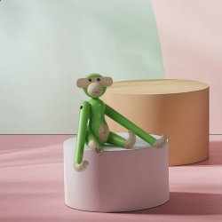 Kay Bojesen Mini-Abe, lys grøn