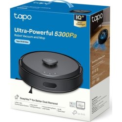 TP-Link Tapo RV30 robotstøvsuger, Poseløs, Sort