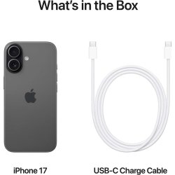 Apple iPhone 17, 256GB, sort