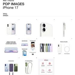 Apple iPhone 17, 256GB, hvid