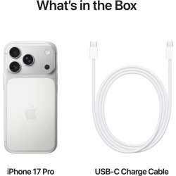 Apple iPhone 17 Pro, 256GB, sølv